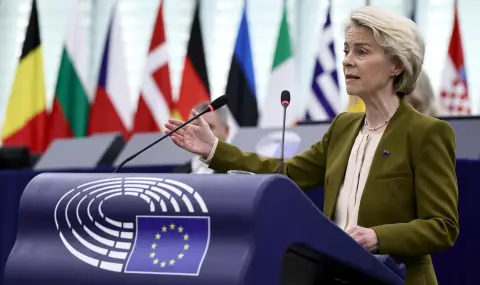 Урсула фон дер Лайен призовава за нова Европа пред Европейския парламент - 1