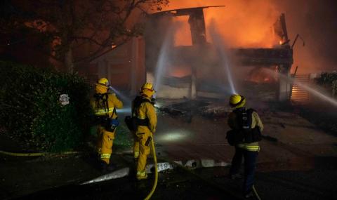 Няма засегнати българи при пожарите в Калифорния - 1