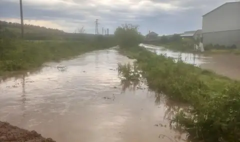 Проливен дъжд предизвика бедствено положение в силистренското село Смилец - 1