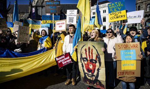 Стотици хиляди протестираха срещу руската агресия - 1