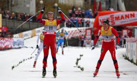 Норвежци спечелиха спринта при мъжете и жените - 1
