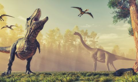 Откриха останки от уникален динозавър с козина - 1