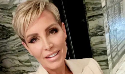 Джина Стоева показа изкусителна фигура от покрива на небостъргач в Дубай (ВИДЕО) - 1