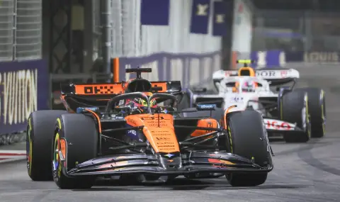 Оскар Пиастри с впечатляваща скорост във втората свободна тренировка за Гран при на Сингапур - 1