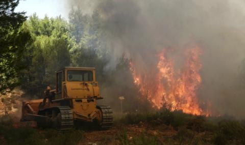В Гърция е страшно! Огънят няма удържане - 1