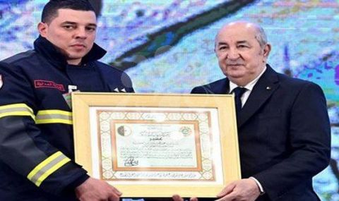 Алжир награди спасителите, помогнали на пострадалите от земетресението в Сирия - 1