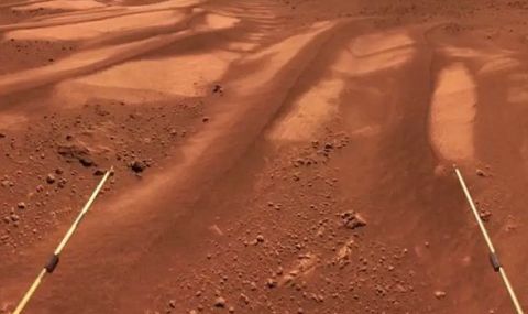 Китайски марсоход откри доказателства за вода на Марс - 1