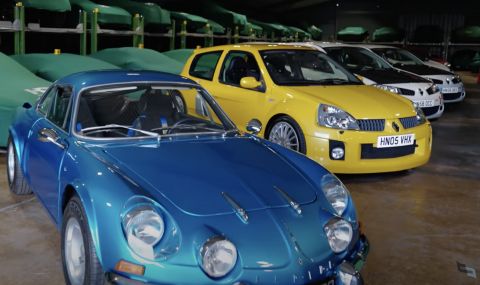 Продава се уникална колекция от най-интересните модели на Renault правени някога (ВИДЕО) - 1