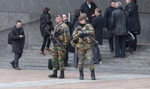 Белгия засилва армейското присъствие по улиците - 1