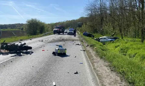 Тежък пътен инцидент в района на Цар Калоян затвори пътя Русе - Варна - 1