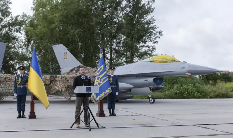Украйна загуби трети изтребител F-16 - 1