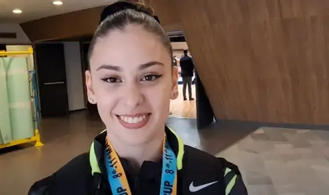 Никол Стоименова спечели бронзов медал на греда от Световната купа по спортна гимнастика - 1