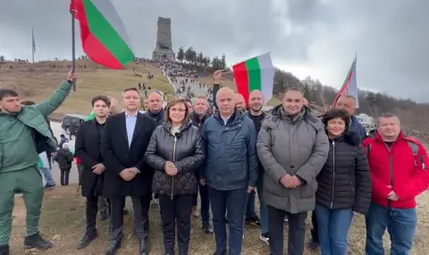 Нинова за 3 март: Горди сме, че сме българи. Народ, който има памет, и никога няма да пренапише историята си (ВИДЕО) - 1