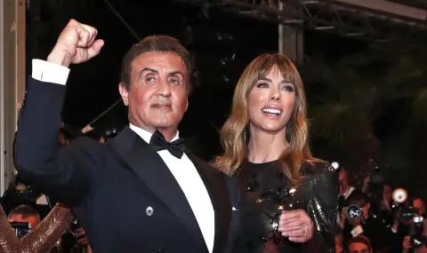 Жената на Силвестър Сталоун има теория защо Холивуд е пълен с трансджендър деца - 1