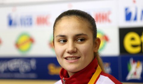 Ивет Горанова е бронзова медалистка от Световното по карате - 1