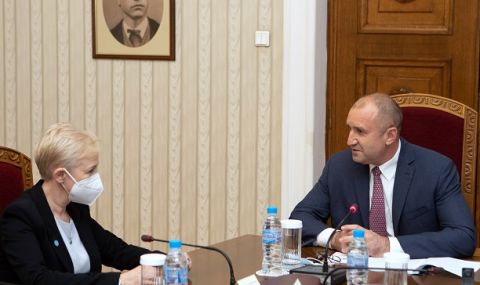 Радев се срещна с председателя на Надзорния съвет на Инвестиционния фонд към "Три морета“  - 1