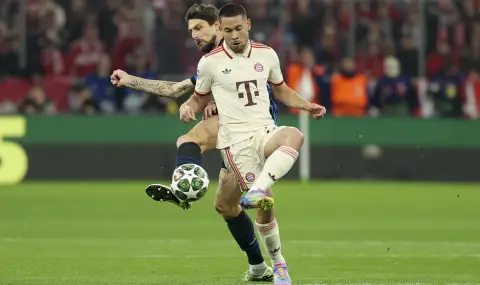 Рафаел Герейро отпада от състава на Байерн Мюнхен заради мускулна травма - 1