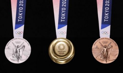 Медалите на Олимпийските игри в Токио 2020 са изработени от рециклирани електронни и мобилни устройства - 1