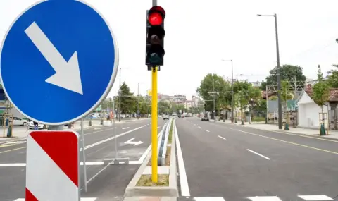 Възстановява се движението по ул. „Опълченска“ в София - 1