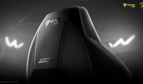 Lamborghini показа гейминг столове с карбон и алкантара - 1