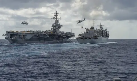 Tehran: We hit the aircraft carrier Abraham Lincoln! Pentagon: The missiles fired did not even come close to their targe - 1