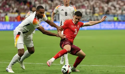 Германия се спаси с късен гол срещу Швейцария - 1
