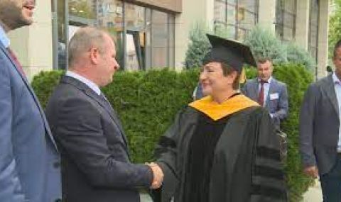 Кристалина Георгиева стана "Доктор хонорис кауза" на Американския университет в Благоевград - 1