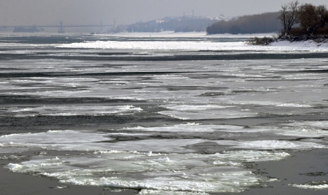 Дунав продължава да замръзва - 1