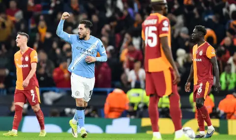 Манчестър Сити безапелационно си осигури място на осминафиналите в Шампионската лига - 1