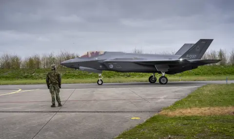 Нидерландия: НАТО се нуждае от по-ефикасен начин за сваляне на дронове от ползването на F-35 - 1