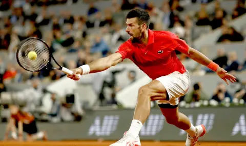 Джокович с убедителна победа на старта на Ролан Гарос - 1