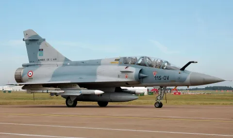Украински Mirage 2000 свалил руска ракета „Бандерол“ с бордовото си оръдие