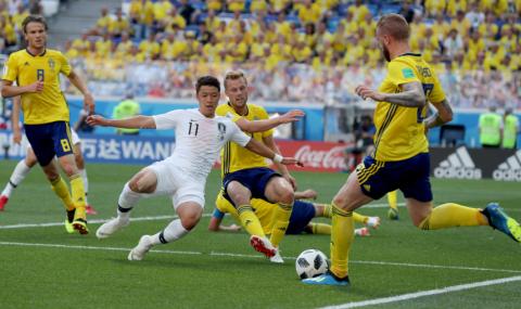 Швеция победи Южна Корея с гол от дузпа - 1