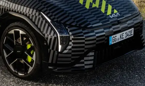 Kia показа за първи път наточената EV4 GT - 1