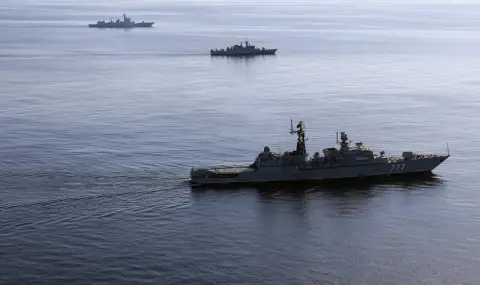 Russian and Chinese warships entered the Sea of Okhotsk  - 1