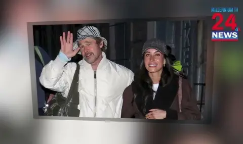 Щракнаха Брад Пит и младата му приятелка Инес де Рамон на гръцки остров (ВИДЕО) - 1