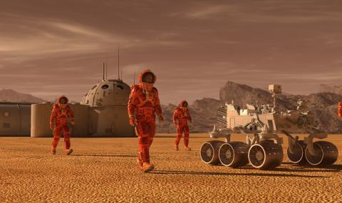 ГМО хора колонизират Марс - 1