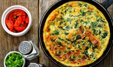 Рецепта на деня: Спанак с яйца и сирене на фурна - 1