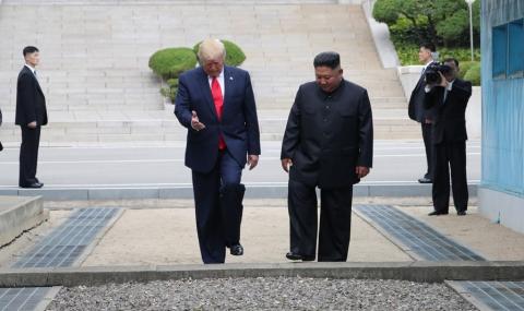 Тръмп и Ким Чен Ун се срещнаха (СНИМКИ) - 1
