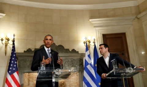 Ципрас хвали Обама, Обама хвали НАТО - 1