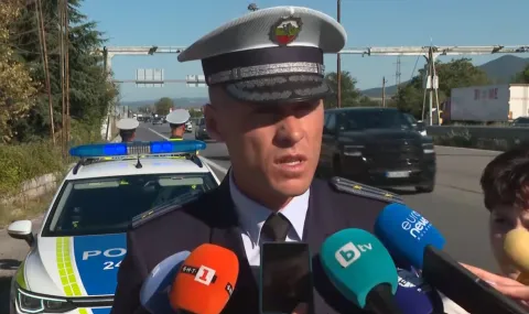 Полицията даде подробности за трафика към София: Катастрофа на магистрала „Хемус“, има километрична тапа