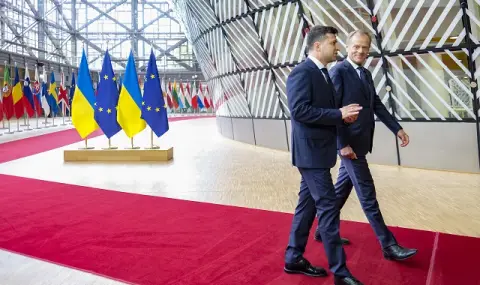 ЕС одобри преговорната рамка за присъединяването на Украйна! Володимир Зеленски благодари - 1