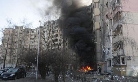 Взривове прогърмяха в южно украинския град Николаев  - 1