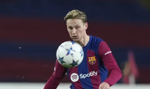 Барселона получи отлични новини: Френки де Йонг отново е на линия за Шампионската лига - 1