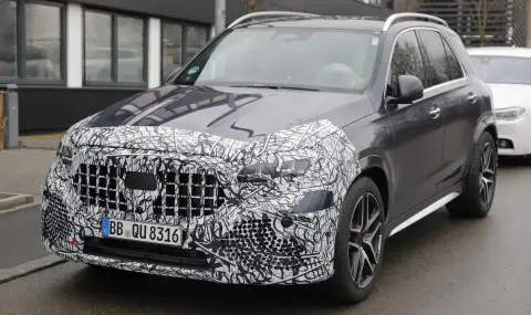 Mercedes подготвя второ обновяване на GLE - 1