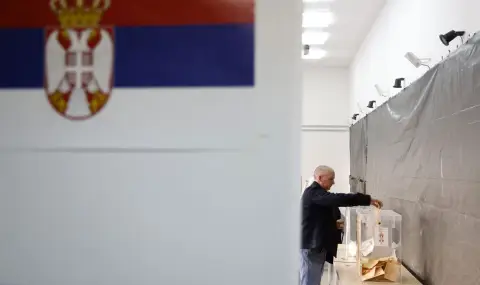 Сърбите от Косово пътуват до Сърбия, за да гласуват на парламентарните избори - 1
