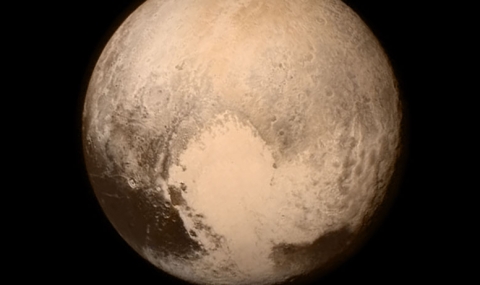 Как Плутон получи своето голямо ледено сърце - 1