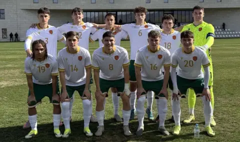 Юношеските национали на България по футбол с победа над Северна Македония - 1