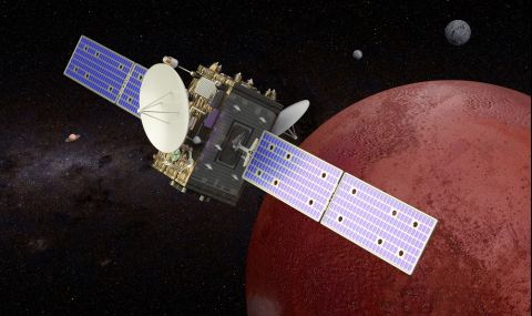 Китайска сонда изпрати видеозапис от орбитата на Марс - 1