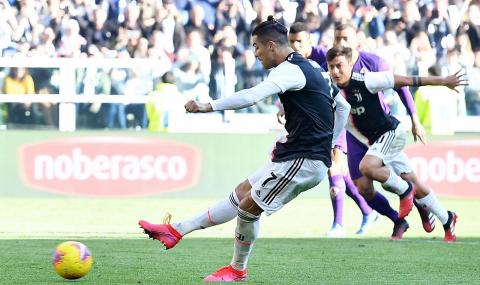 Роналдо с рекорд след двата гола над Фиорентина - 1